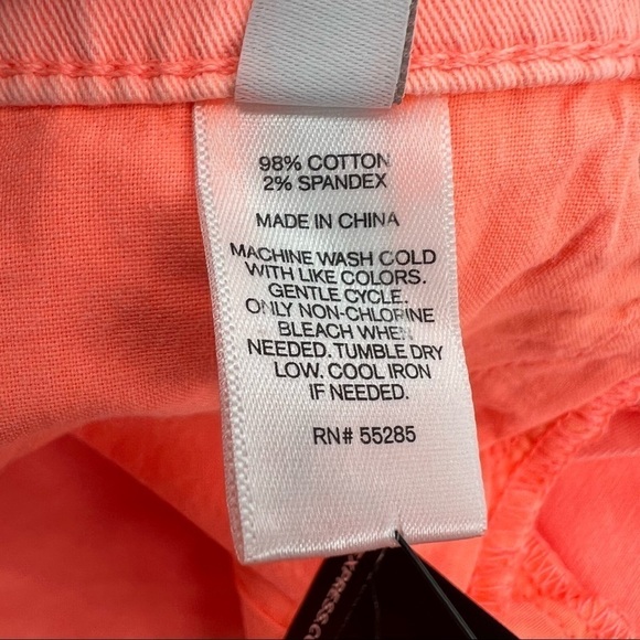 NWT Express Stella Regular Fit Low Rise Salmon Jeggings Size 0 Women’s - Picture 6 of 10